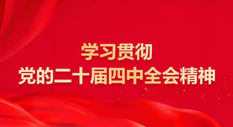 学习贯彻党的二十届四中全会精神